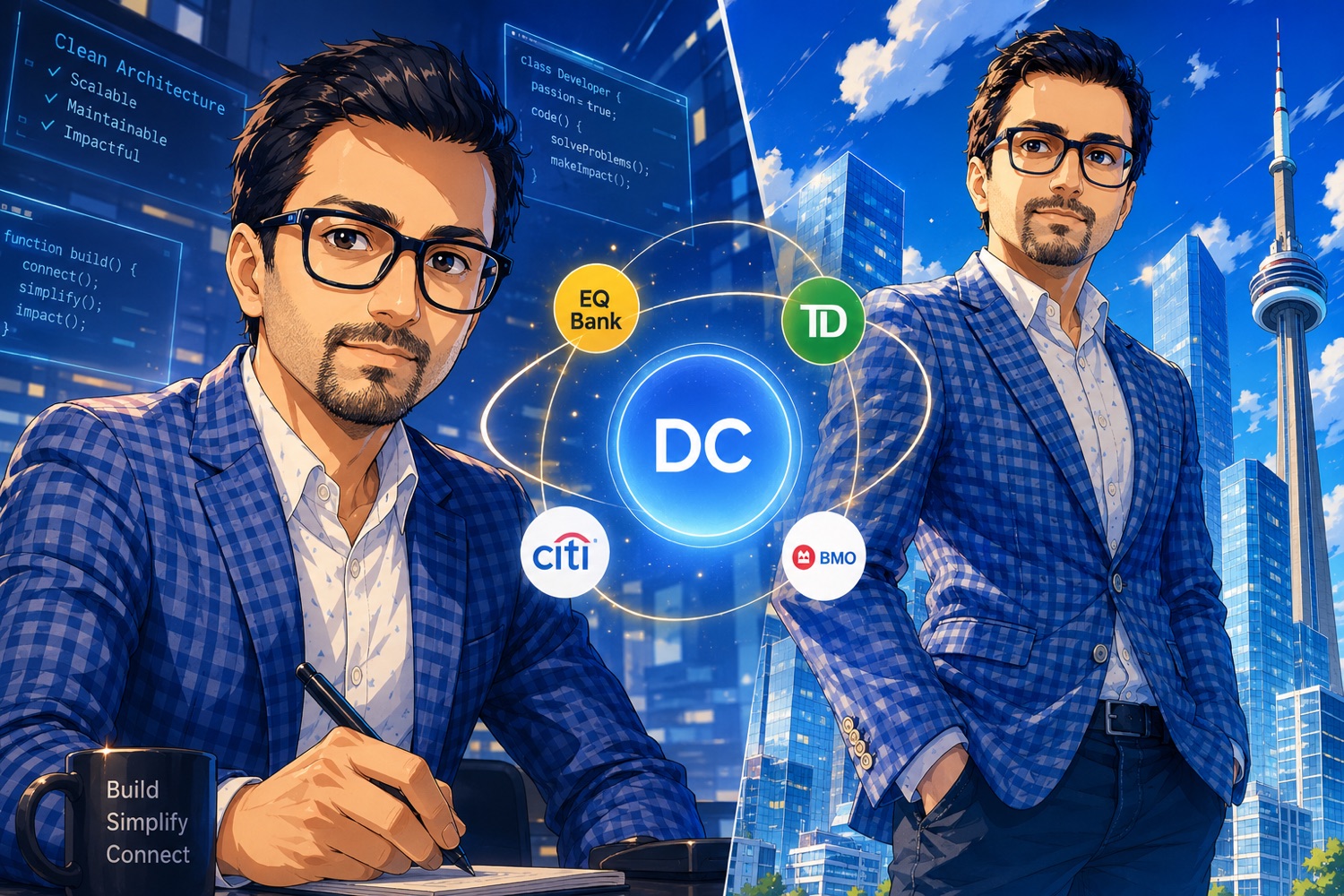 Dewackar Chakraaborty — delivering governance and regulated programs for Tier-1 banks in Toronto